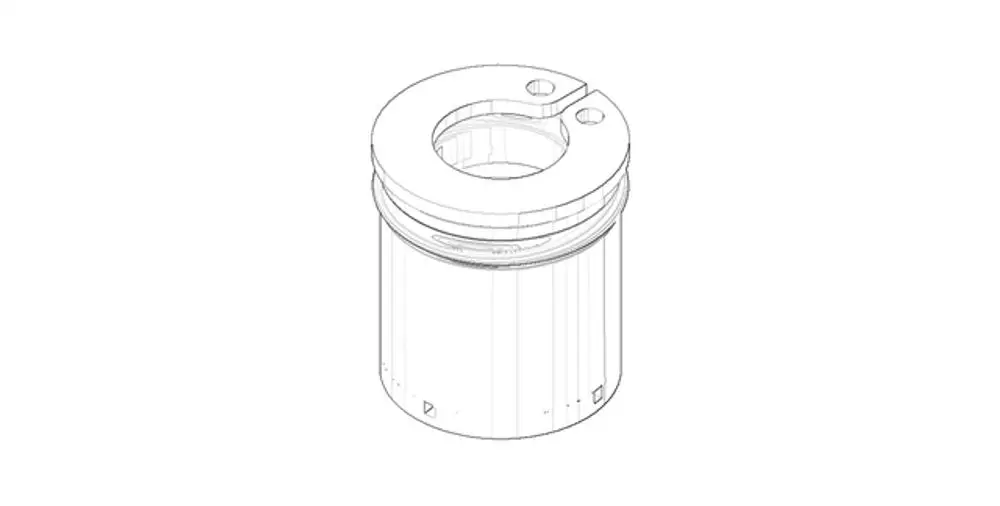 DORNBRACHT Rohrbelüfter Set ERSATZTEILE 90230104200 D. 14,85 x 16 mm, 9023010420090 Galeriebild 1